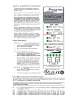 Preview for 2 page of Pentair Pool Products IntelliChlor F-1 Startup Procedure