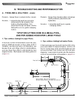 Preview for 18 page of Pentair Pool Products Legend II Installation Manual