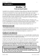 Preview for 4 page of Pentair Pool Products MiniMax 200 Operation & Installation Manual