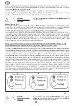 Preview for 16 page of Pentair Pool Products NOCCHI AUTOJET 60/50 Use And Maintenance Manual