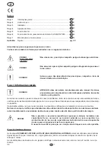 Preview for 28 page of Pentair Pool Products NOCCHI AUTOJET 60/50 Use And Maintenance Manual