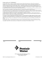 Preview for 22 page of Pentair Pool Products PB4RO-75 User Manual