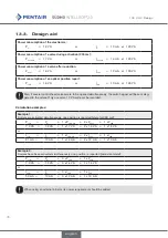 Preview for 70 page of Pentair 2307193 Operating Instructions Manual