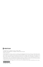 Preview for 32 page of Pentair 476184 Installation Manual