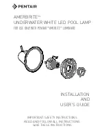 Pentair AMERBRITE Installation & User Manual preview