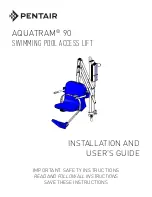 Pentair AQUATRAM 90 Installation And User Manual предпросмотр