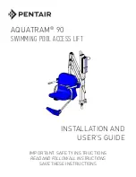 Preview for 1 page of Pentair AQUATRAM 90 Installation And User Manual