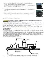 Предварительный просмотр 8 страницы Pentair BIOSHIELD 522635 Installation And User Manual