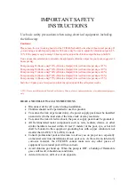 Preview for 3 page of Pentair CFIGGEN20 User Manual