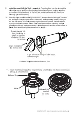 Предварительный просмотр 21 страницы Pentair COLORVISION Installation And User Manual