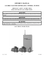 Предварительный просмотр 21 страницы Pentair Compool LX-100EZ Installation And Owner'S Manual