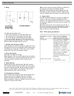 Предварительный просмотр 2 страницы Pentair DSD50 Series Instruction Sheet