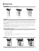 Pentair EVERPURE Insurice PF Series Instructions preview