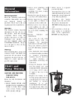 Preview for 2 page of Pentair FG-A1 Installation And Service Manual