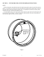 Предварительный просмотр 2 страницы Pentair Hydrel Fixture Housing Repair Instructions