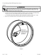 Предварительный просмотр 5 страницы Pentair Hydrel Fixture Housing Repair Instructions