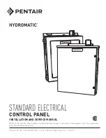 Pentair Hydromatic H-03-000 Installation And Service Manual preview