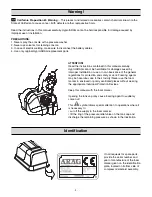 Предварительный просмотр 2 страницы Pentair Hypro ARAG 520005 Operating Instructions And Parts Manual