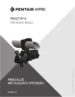 Предварительный просмотр 9 страницы Pentair HYPRO PROSTOP-E Installation And Operation Manual