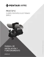 Предварительный просмотр 17 страницы Pentair HYPRO PROSTOP-E Installation And Operation Manual