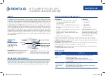 Preview for 1 page of Pentair INTELLIBRITE 5G LED LIGHT Quick Reference Manual