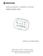 Preview for 1 page of Pentair INTELLICENTER Installation Manual