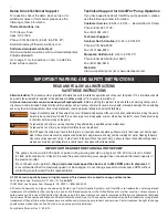 Preview for 2 page of Pentair IntelliFlo Operation And Set Up Instructions