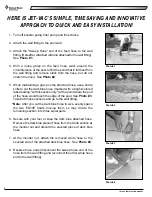 Preview for 8 page of Pentair Jet-Vac Installation Manual