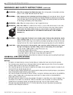 Preview for 8 page of Pentair MASTERTEMP MT200HD Installation And User Manual