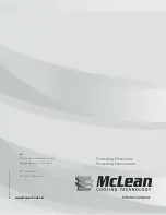 Preview for 12 page of Pentair McLean Cooling Technology ProAir CR23 Instruction Manual