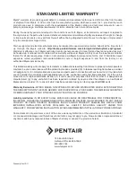 Preview for 8 page of Pentair MYERS K4563 Installation And Service Manual