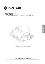 Предварительный просмотр 29 страницы Pentair PROWLE 917 Installation And User Manual