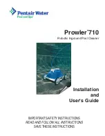 Предварительный просмотр 1 страницы Pentair Prowler 710 Installation And User Manual