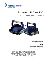 Предварительный просмотр 1 страницы Pentair Prowler 720 Installation And User Manual