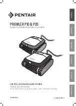 Preview for 1 page of Pentair PROWLER P10 Installation And User Manual