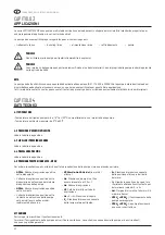 Preview for 62 page of Pentair PVM3 Original Instruction Manual