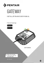 Preview for 1 page of Pentair SB-PF-GTW-001 Installation And User Manual