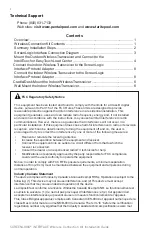 Preview for 2 page of Pentair SCREENLOGIC INTERFACE Installation Manual