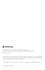 Предварительный просмотр 16 страницы Pentair SlimLite 56400 Installation And User Manual