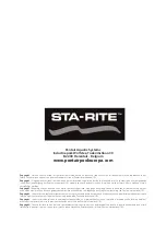 Preview for 40 page of Pentair sta-rite 5PXF Installation And User Manual