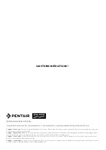 Preview for 36 page of Pentair STA-RITE Cristal-Flo PA15-BR462 Installation And Operating Instructions Manual