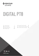 Pentair Sta-Rite DIGITAL PT8 Instruction Manual preview