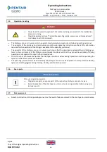 Preview for 6 page of Pentair SUDMO P740 Operating Instructions Manual