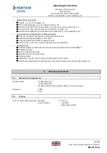 Preview for 11 page of Pentair SUDMO P740 Operating Instructions Manual