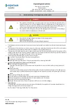 Preview for 14 page of Pentair SUDMO P740 Operating Instructions Manual