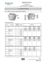 Preview for 27 page of Pentair SUDMO P740 Operating Instructions Manual