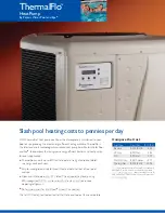 Предварительный просмотр 1 страницы Pentair ThermalFlo 1200R H/C Brochure