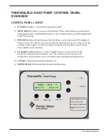 Preview for 3 page of Pentair ThermalFlo Heat Pump Contol Panel Addendum Addendum Manual