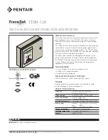 Предварительный просмотр 1 страницы Pentair TRACETEK TTDM-128 Installation Instructions Manual