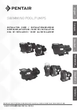 Pentair Ultra-Flow Installation Manual preview